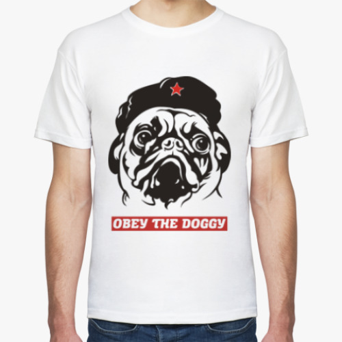 Футболка Obey the doggy