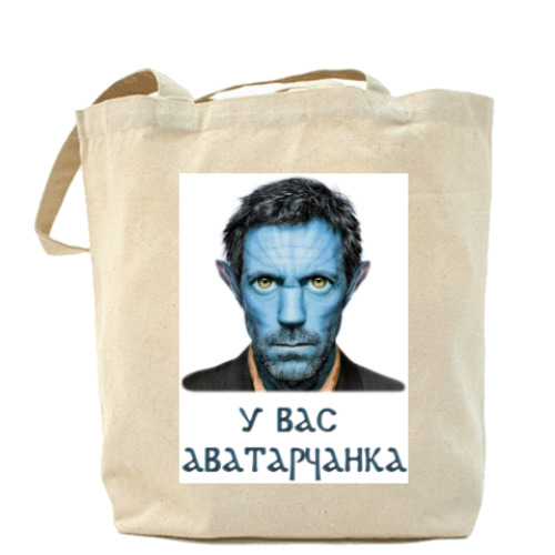 Сумка шоппер Аватарчанка