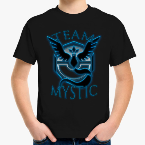 Детская футболка Pokemon GO (Team Mystic)