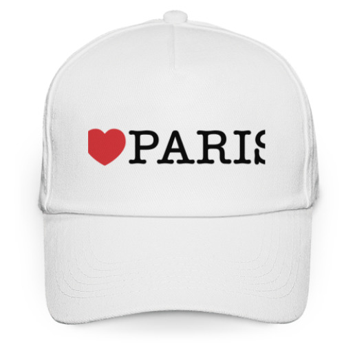 Кепка бейсболка i love paris