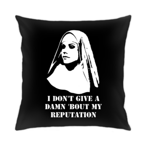 Подушка Avril Lavigne's reputation
