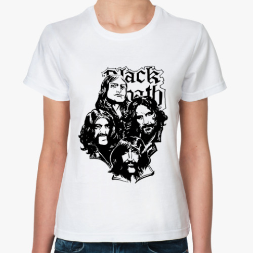 Классическая футболка Black Sabbath