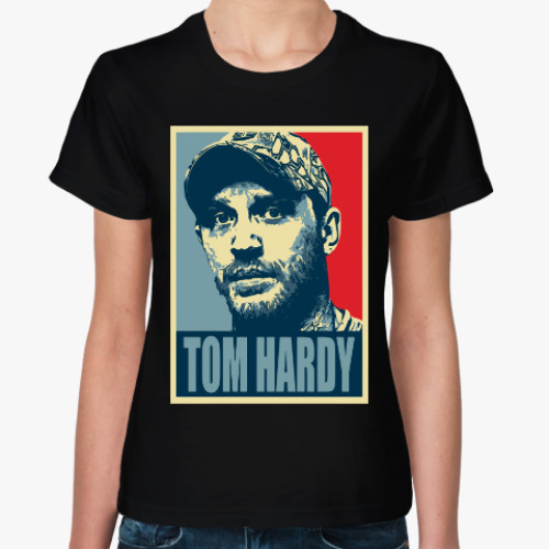 Женская футболка Том Харди