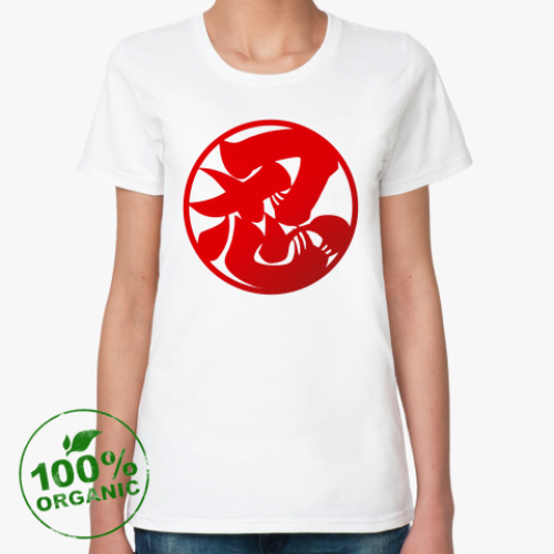Женская футболка из органик-хлопка Shinobi
