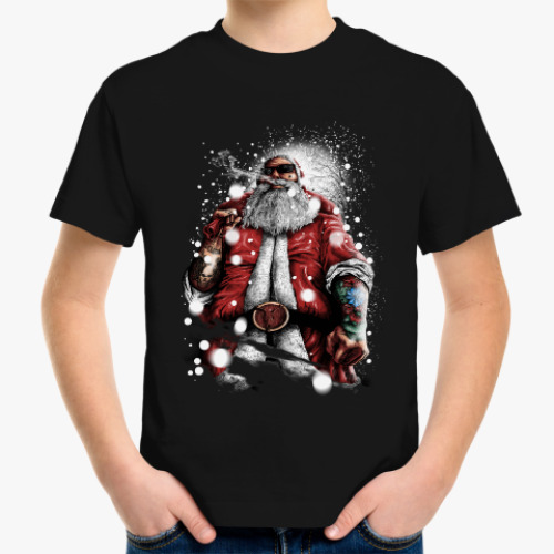 Детская футболка Большой Санта