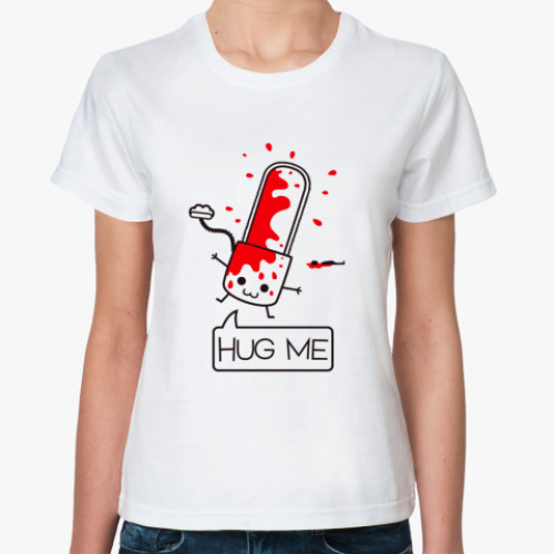 Классическая футболка  футболка Hug Me