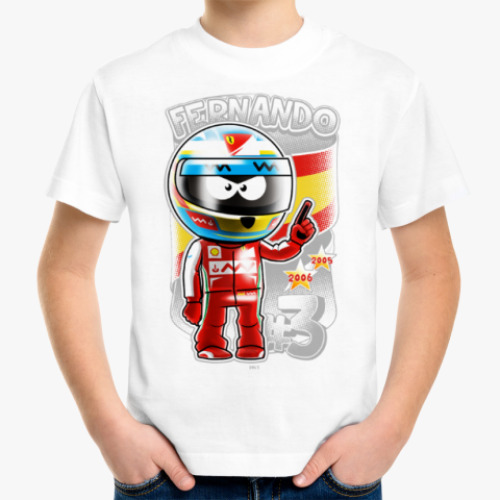 Детская футболка Fernando #3  '13