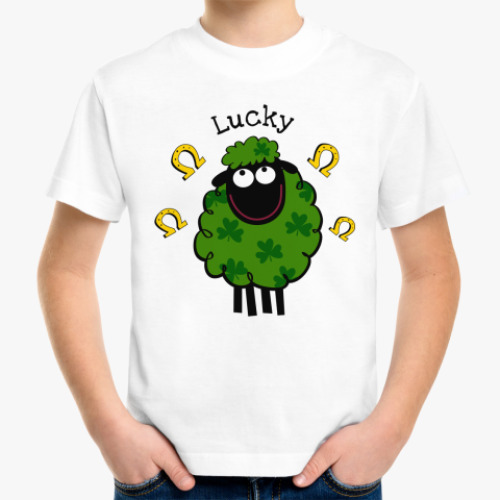 Детская футболка Lucky