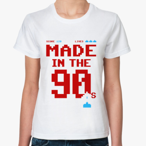 Классическая футболка  Made in 90s