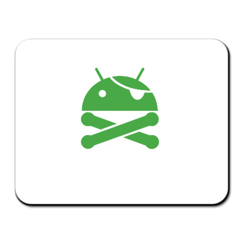 Коврик для мыши Android пират