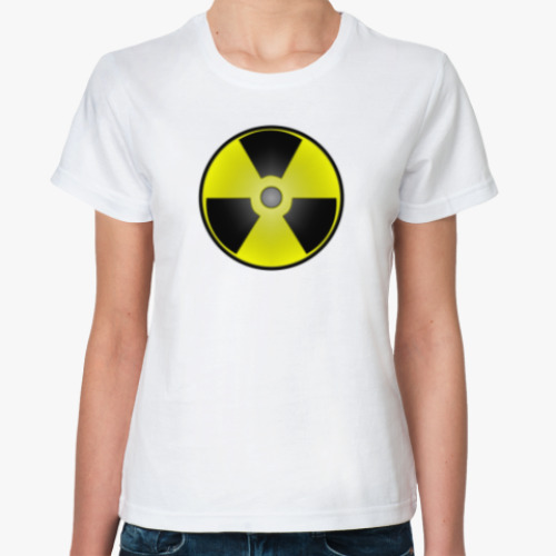 Классическая футболка Радиация постапокалипсис
