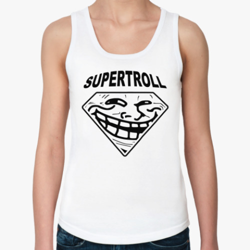 Женская майка майка Super Troll