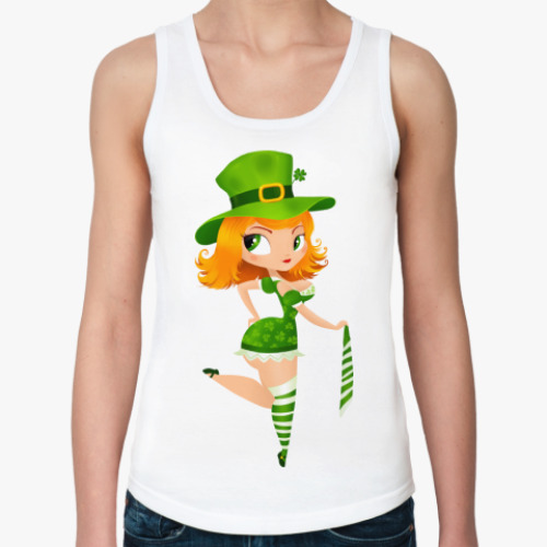 Женская майка Leprechaun