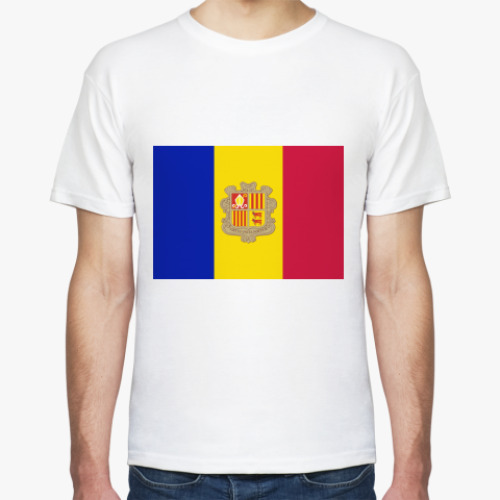 Футболка Флаг Андорры