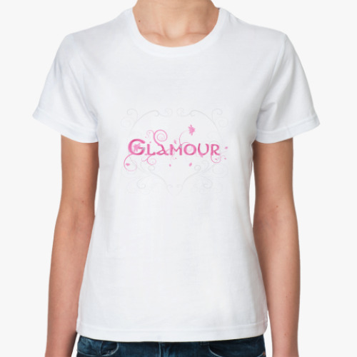 Классическая футболка  Glamour
