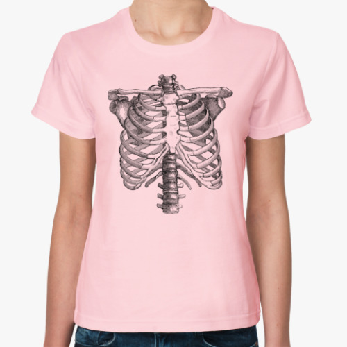 Женская футболка Bones