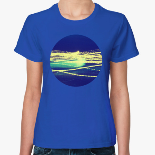 Женская футболка Light Waves