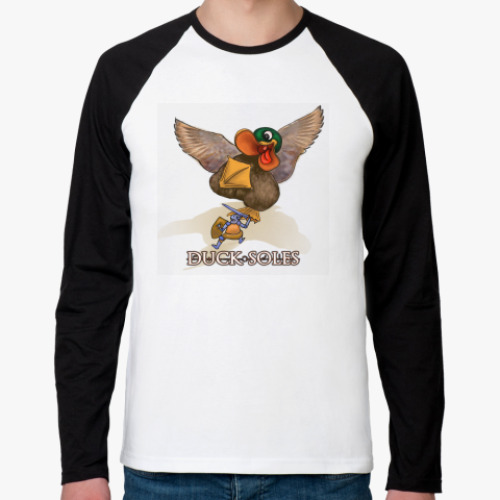 Футболка реглан с длинным рукавом Duck Soles