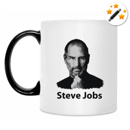 Кружка-хамелеон Steve Jobs