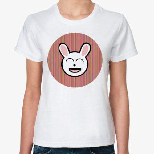 Классическая футболка funny bunny