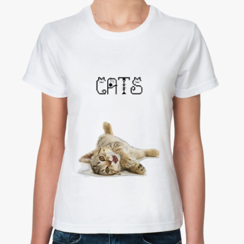 Классическая футболка CATS