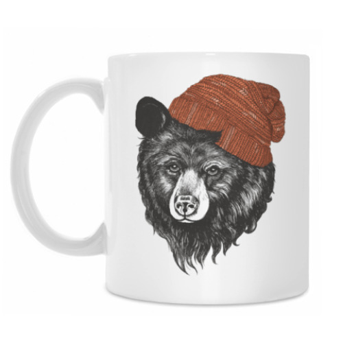 Кружка Медведь в шапке
