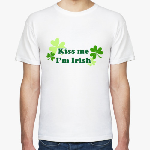 Футболка Kiss me, I'm Irish!