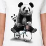 Панды на велосипеде