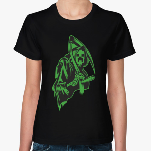 Женская футболка  Grim Creeper