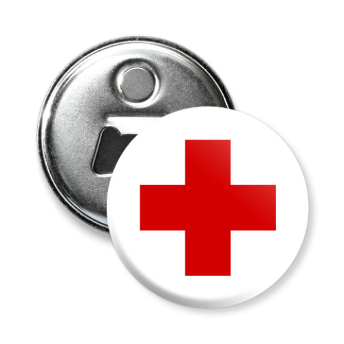 Магнит-открывашка  «Красный Крест»