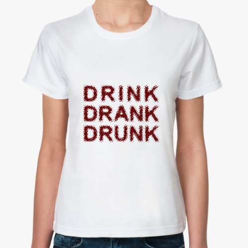 Классическая футболка Drink