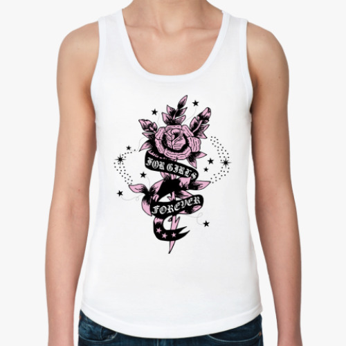 Женская майка Rose