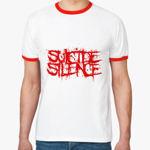 Футболка Ringer-T Suicide Silence