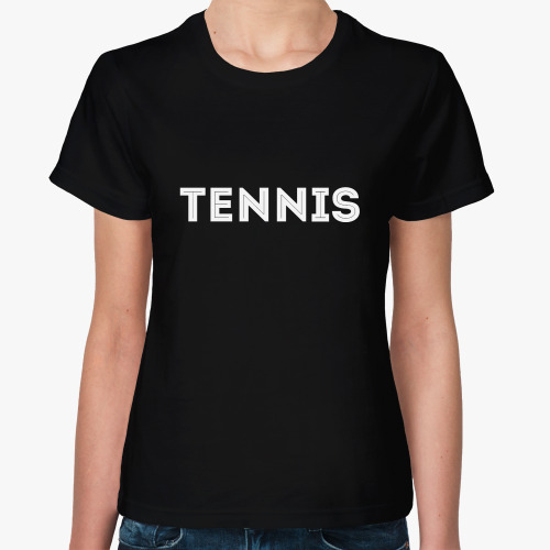 Женская футболка TENNIS