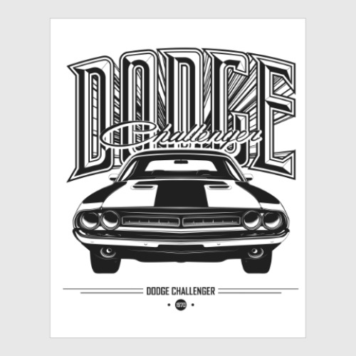 Постер Dodge Challenger