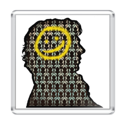 Магнит  Sherlock smile