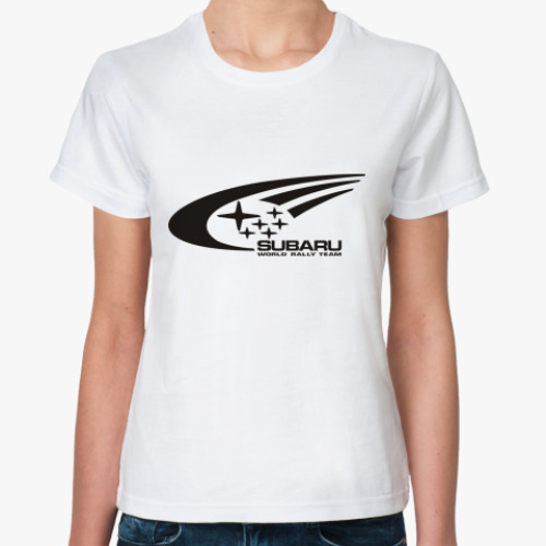 Классическая футболка Subaru World Rally Team