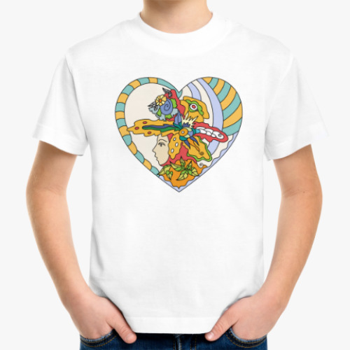 Детская футболка Сердце красавицы