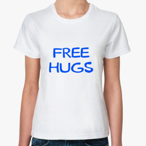 Классическая футболка Free Hugs