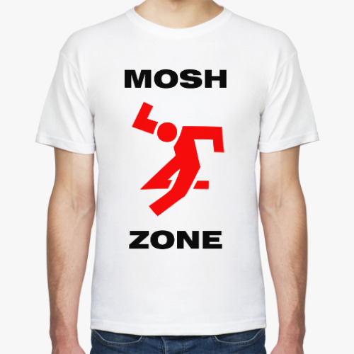 Футболка mosh zone, мош