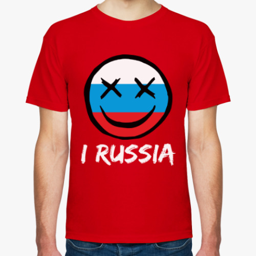Футболка I RUSSIA