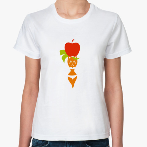 Классическая футболка Морковка