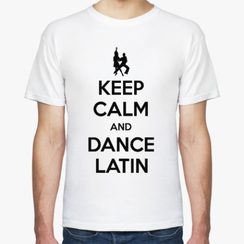 Футболка Keep Calm And Dance Latin