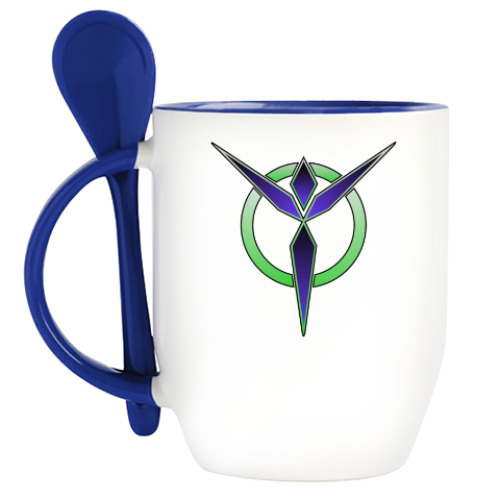 Кружка с ложкой Vanu Sovereignty