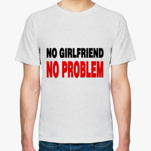 Футболка  No girlfriend