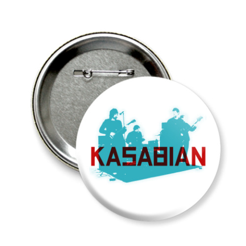 Значок 58мм Kasabian