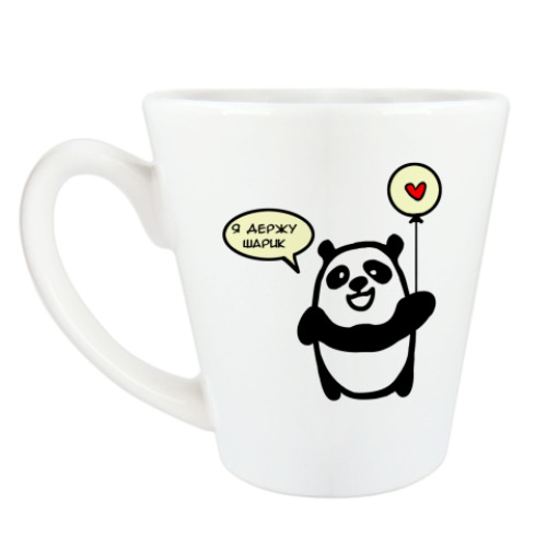 Чашка Латте панда