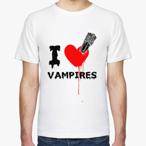 Футболка I love Vampires