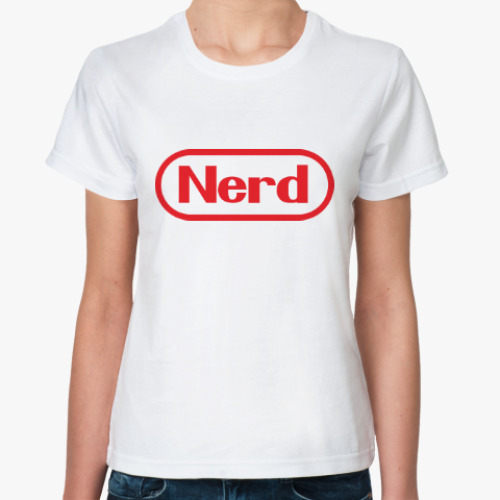 Классическая футболка Нерд