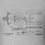 Схема USS Enterprise Star Trek